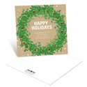 Wrap Around Wreath -- Christmas Card