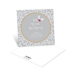 Christmas Holly Flurry -- Christmas Card