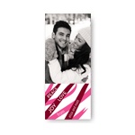 Ribbon Swirls -- Vertical Photo Christmas Card