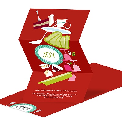 Icons of Joy -- Christmas Party Invitation