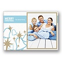 Ring the Bells in Blue -- Photo Christmas Card