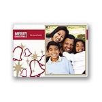 Ring the Bells in Red -- Photo Christmas Card
