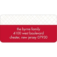 Red Holiday Stenciling 