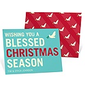 Delivering Dove -- Christmas Card