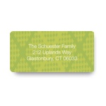 X Marks the Spot -- Christmas Address Label