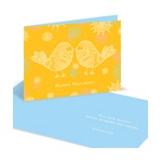 Love Birds -- Christmas Card