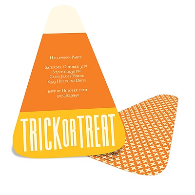 Sweet Treat -- Halloween Party Invitation