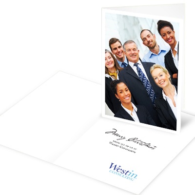 Big Photo Vertical -- Corporate Christmas Card