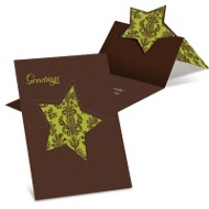 Damask Star Greeting 