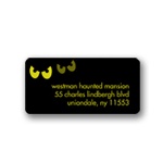 Pairs of Scary Eyes -- Halloween Address Label