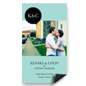 Initials and Dates -- Save the Date Magnet