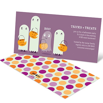 Ghostly Fun -- Halloween Party Invitations