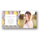 Argyle Attributes -- Sweet 16 Photo Invitations