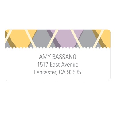 Argyle Attributes -- Creative Address Labels