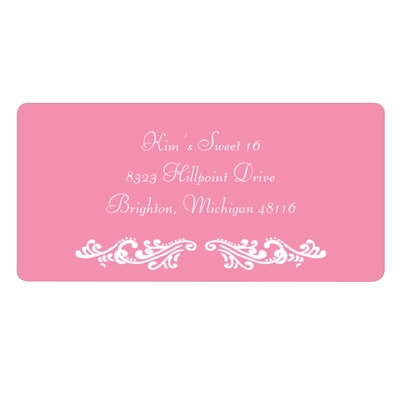 Sweet and Chic -- Address Labels