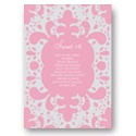 Modern Splash -- Sweet 16 Party Invitations