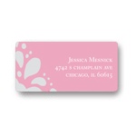 Modern Splash -- Address Labels