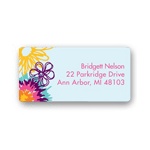 Flower Power -- Address Labels