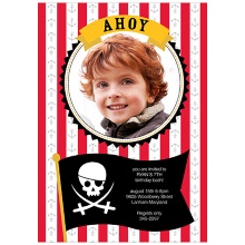 Ahoy Mate! -- Pirate Party Invitations