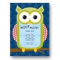 Hoot the Owl! -- Kids Birthday Invitations