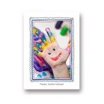 Imaginative Art -- Personalized Kids Thank You Card