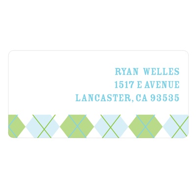 THE GOLDEN TICKET -- BOY PHOTO BIRTH ANNOUNCEMENT, 2in. x 4in. Folded Holiday Card
