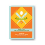 Baseball Celebration -- Kids Birthday Party Invitations