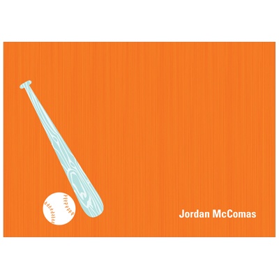 Baseball Celebration -- Kids Thank You Cards