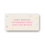 Balloon Craze in Aqua -- Kids Address Labels