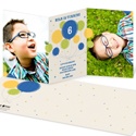 Balloon Craze in Blue -- Unique Kids Birthday Invitations
