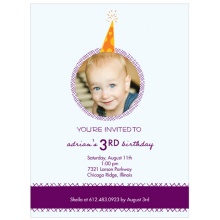 Party Hat -- Custom Kids Party Invitations