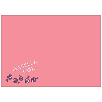 Cute as a Ladybug -- Kids Thank You Cards