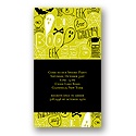 Halloween Graffiti -- Halloween Party Invitation