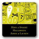 Halloween Graffiti -- Personalized Stickers
