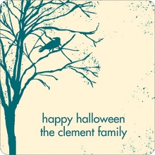 Spooky Woods -- Personalized Stickers