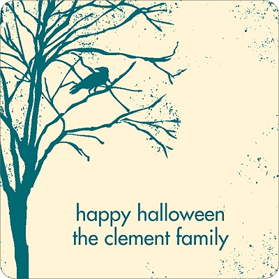 Spooky Woods -- Personalized Stickers