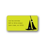 Witches Night Out -- Halloween Address Label