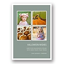Picture Window Pane -- Halloween Photo Card