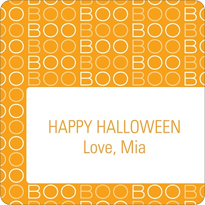 BOO! -- Personalized Stickers