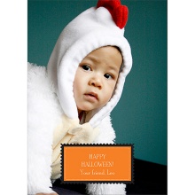 Halloween Stamp -- Halloween Photo Card
