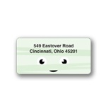 Mummy Wrap -- Halloween Address Label