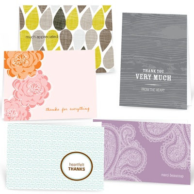 Chic Appreciation -- Note Card Sets