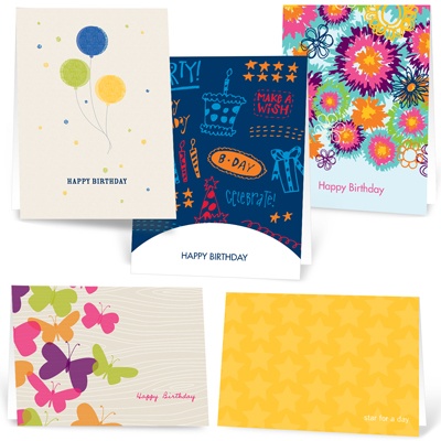Kids Birthday Blowout --  Note Card Sets