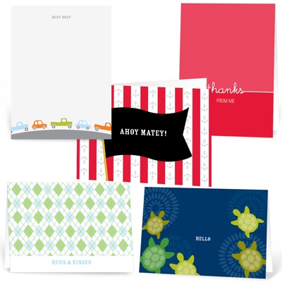 THE GOLDEN TICKET -- BOY PHOTO BIRTH ANNOUNCEMENT, 2in. x 4in. Folded Holiday Card