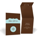 Snowflake Spotlight Holiday Card