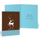Reindeer March Holiday Card