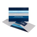 Joyful Colors -- Navy Pocket Christmas Card