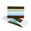 Joyful Colors -- Sky Pocket Christmas Card
