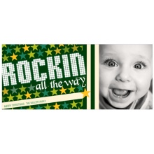 Rockin' Christmas -- Christmas Photo Card