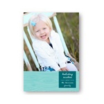 Rustic Panel -- Photo Christmas Card